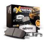 Powerstop® Front Z36 Truck Carbon-Fiber Ceramic Brake Pads with Stainless-Steel Hardware Kit