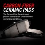 Powerstop® Front Z36 Truck Carbon-Fiber Ceramic Brake Pads with Stainless-Steel Hardware Kit - Image 6