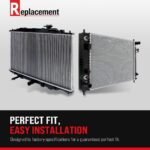 Replacement® Radiator, 2.0L/2.5L Engines, Non-Turbo, With Auto Transmission, Aluminum Core, Plastic Tank - Image 21