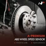 A-PremiumĀ® 2 Pcs ABS Wheel Speed Sensor - Image 2