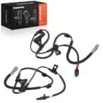 A-Premium® 2 Pcs ABS Wheel Speed Sensors
