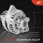 A-PremiumĀ® Alternator 150A 12V CW 6-Groove Clutch Pulley - Image 4
