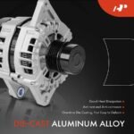 A-PremiumĀ® Alternator 130A 12V CW 6-Groove Clutch Pulley - Image 4