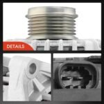 A-PremiumĀ® Alternator 130A 12V CW 6-Groove Clutch Pulley - Image 8