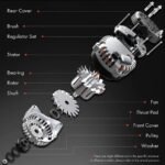 A-Premium® Alternator 90A 12V CW 6-Groove - Image 3