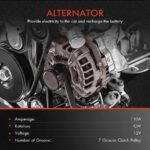 A-Premium® Alternator 110A 12V CW 7-Groove Clutch - Image 2