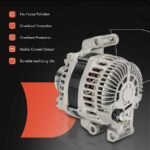 A-Premium® Alternator 140A 12V CW 6-Groove Clutch Pulley - Image 6