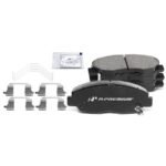A-PremiumĀ® 4pcs Front Driver & Passenger Ceramic Brake Pads with Sensor - Image 2