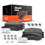 A-PremiumĀ® 8pcs Front & Rear Ceramic Brake Pads - Image 2