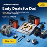 A-PremiumĀ® 8pcs Front & Rear Ceramic Brake Pads - Image 9