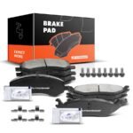 A-PremiumĀ® 8pcs Front & Rear Ceramic Brake Pads - Image 2