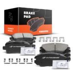 A-Premium® 8pcs Front & Rear Ceramic Brake Pads with Sensor