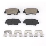 A-PremiumĀ® 8pcs Front & Rear Ceramic Brake Pads with Sensor - Image 3