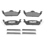 A-PremiumĀ® 8pcs Front & Rear Ceramic Brake Pads with Sensor - Image 6