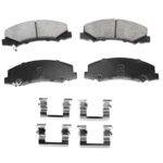 A-PremiumĀ® 8pcs Front & Rear Ceramic Brake Pads with Sensor - Image 3