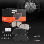 A-Premium® 4 Pcs Front Ceramic Brake Pads - Image 6