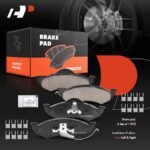 A-PremiumĀ® 4 Pcs Front Ceramic Brake Pads - Image 7