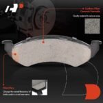 A-PremiumĀ® 4 Pcs Front Ceramic Brake Pads - Image 4
