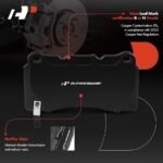 A-PremiumĀ® 4 Pcs Front Ceramic Brake Pads - Image 2