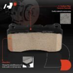 A-PremiumĀ® 4 Pcs Front Ceramic Brake Pads - Image 3