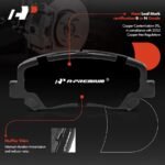 A-PremiumĀ® 4 Pcs Front Ceramic Brake Pads - Image 2