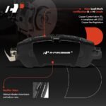 A-PremiumĀ® 4 Pcs Front Ceramic Brake Pads - Image 2