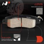 A-PremiumĀ® 4 Pcs Front Ceramic Brake Pads - Image 3