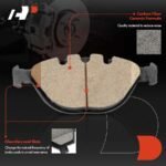 A-PremiumĀ® 4 Pcs Front Ceramic Brake Pads - Image 3
