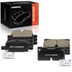 A-PremiumĀ® 8 Pcs Front & Rear Ceramic Brake Pads - Image 9