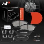 A-PremiumĀ® 8 Pcs Front Ceramic Brake Pads & Rear Brake Shoes - Image 6