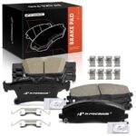 A-Premium® 8 Pcs Front & Rear Ceramic Brake Pads