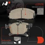 A-Premium® 8 Pcs Front & Rear Ceramic Brake Pads - Image 3