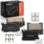 A-Premium® 8 Pcs Ceramic Brake Pads