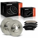 A-PremiumĀ® 6 Pcs Front Disc Brake Rotors & Ceramic Brake Pads - Image 9