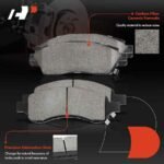 A-Premium® Front & Rear Drilled Rotors & Ceramic Brake Pads - Image 10