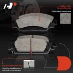 A-PremiumĀ® Front & Rear Drilled Rotors & Ceramic Brake Pads - Image 10