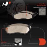 A-PremiumĀ® Front & Rear Drilled Rotors & Ceramic Brake Pads - Image 10