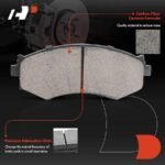 A-PremiumĀ® Front Drilled Rotors & Ceramic Brake Pads - Image 8