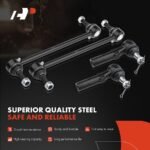 A-Premium® 6x Front Stabilizer Bar End Link & Steering Tie Rod End - Image 3