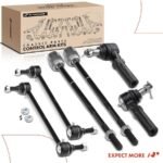 A-Premium® 6x Front Stabilizer Bar End Link & Steering Tie Rod End - Image 9