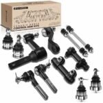A-PremiumĀ® 12x Front Pitman Idler Arm Sway Bar Tie Rod End