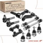 A-PremiumĀ® 12x Front Pitman Idler Arm Sway Bar Tie Rod End - Image 9