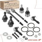 A-PremiumĀ® 8x Inner & Outer Steering Tie Rod End Ball Joint - Image 9