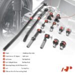 A-PremiumĀ® 12x Front Sway Bar Link Ball Joint Tie Rod Steering Drag Link - Image 2