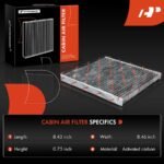 A-PremiumĀ® Activated Carbon Cabin Air Filter - Image 3