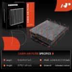 A-PremiumĀ® Activated Carbon Cabin Air Filter - Image 2