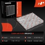 A-PremiumĀ® Activated Carbon Cabin Air Filter - Image 3