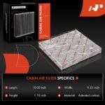 A-PremiumĀ® Activated Carbon Cabin Air Filter - Image 3