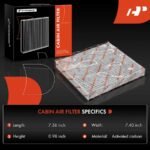 A-PremiumĀ® Activated Carbon Cabin Air Filter - Image 3