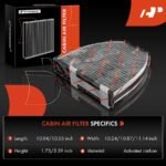 A-PremiumĀ® Activated Carbon Cabin Air Filter - Image 3